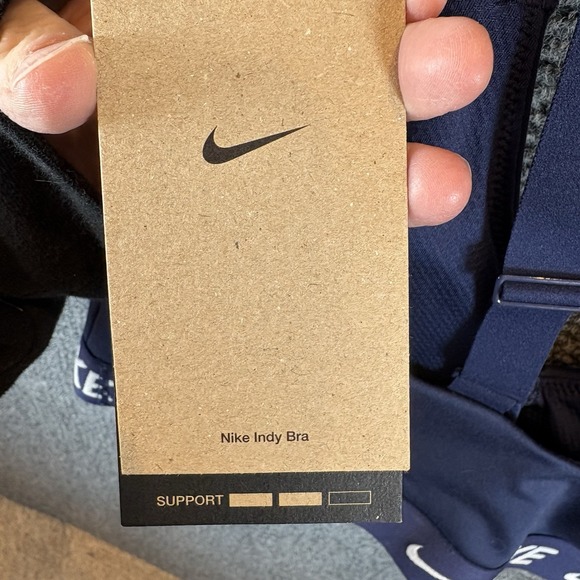 Nike Womens M Dri-FIT Indy High-Support Padded Adjustable Bra FD1065-410 - Picture 5 of 10